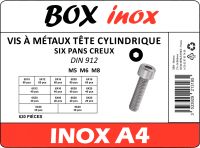 Vis à métaux tête cylindrique six pans creux