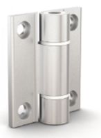 Charnière en profil charnière aluminium - anodisé incolore