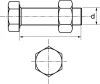 Vis métaux tête hexagonale